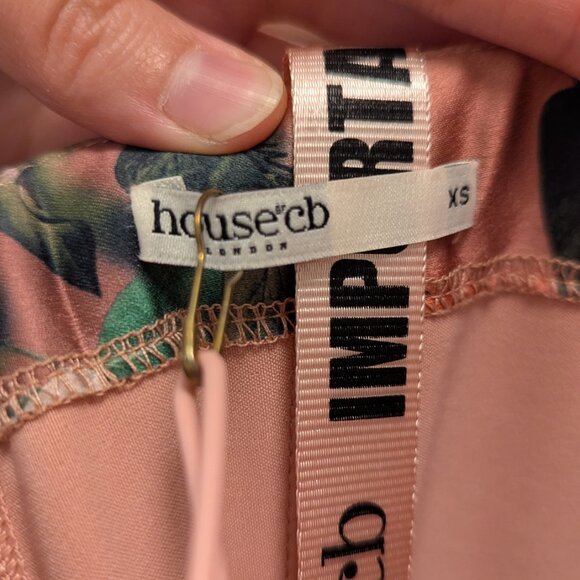 House of CB Mini Dress Toira Rose Print - Picture 3 of 4